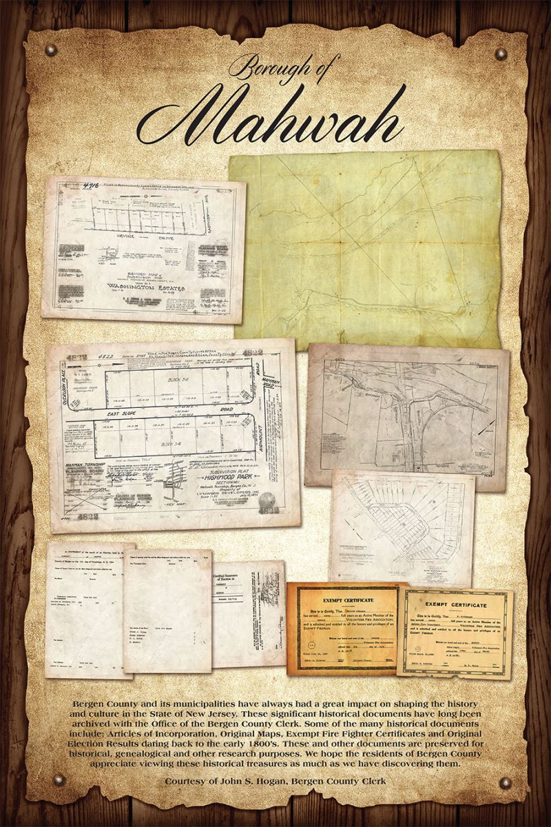 Mahwah historic Poster